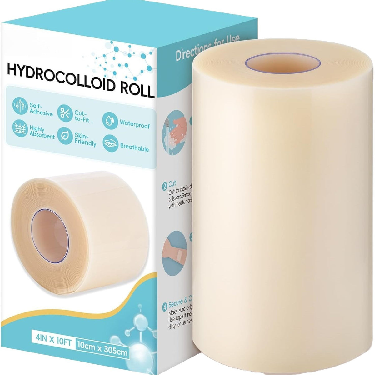 Flexible Hydrocolloid Roll For Molluscum